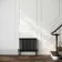Athens Matt Black Triple Column Horizontal Traditional Radiator 600x785mm