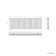 Faro Matt Black Double Flat Panel Horizontal Radiator 600x1820mm