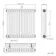 Athens Inky Blue Triple Column Horizontal Traditional Radiator 600x605mm