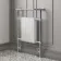 Gibraltar Large White Traditional Heated Towel Radiator (With Overhanging Rail) 