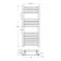 Barcelona Anthracite Straight Heated Towel Rail 1200x500mm