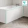 1400 Super Strength Reinforced Acrylic Straight Bath Front Panel