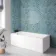 Antigua Straight Bath End Panel 750mm