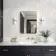 Essence Brushed Brass Rectangular Bathroom Mirror 800x600mm