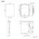 Esme Matt Black Recessed Mirror Cabinet 700x500mm