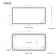 Mila Black Framed Illuminated LED Mirror 600x1200mm