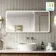 Mila Brushed Brass Illuminated LED Mirror 600x1200mm