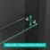 Esme Matt Black Recessed Mirror Cabinet 600x450mm