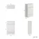 Havana Coastal White 500 Toilet Unit