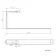 Chrome Towel Hanger 380mm for Double Flat Panel Radiator