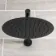 Ballina Premium Matt Black Round Thermostatic Shower Set - 200mm Head & Hand Shower