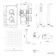 Galway Premium Ceiling Matt Black Square Thermostatic Shower Set - 400mm Head & Hand Shower