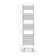 Barcelona Electric Matt Black Straight Heated Towel Rail 1800x500mm