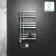 Madrid Electric Chrome Designer Heated Towel Rail 800x450mm