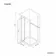 London 6mm Pivot Shower Enclosure 1000x700mm