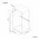 Vienna Easy Clean 8mm Hinged Shower Enclosure 1100x900mm