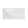 Berlin Rectangular Matt White Slate Effect SMC Composite Shower Tray 1700x800mm