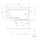 L Shaped 1500 Shower Bath & 6mm Easy Clean Brushed Brass Bath Screen - Right Handed