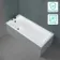 Antigua 1700x750 Keyhole Single Ended Bath