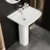 Atlanta Close Coupled Toilet & Pedestal Basin Set