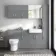 Harper Stone Grey Combination Vanity Basin and Miami Toilet 1500mm