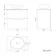 Austin Gloss White Wall Hung Drawer Vanity with Marble Top & Oval Counter Top Basin 600mm