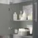 Avon Stone Grey Cabinet with Marble Top 600mm - Excludes Counter Top Basin