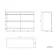 Trent Gloss White Drawer with Marble Top 1200mm - Excludes Counter Top Basins