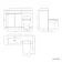Trent Gloss White Combination Vanity Basin and Aruba Toilet 1100mm - Left Handed