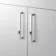 Harper Gloss White Basin Vanity with Marble Top & Back To Wall Unit 1200mm