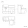 Harper Charcoal Elm Combination Vanity Basin with Marble Top & Atlanta Toilet 1200mm