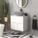 Austin Gloss White Drawer with Marble Top 600mm - Excludes Counter Top Basin