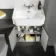 Monaco Graphite Grey Traditional Basin Vanity and Back To Wall Unit 1200mm (Excludes Pan & Cistern)