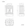 Lucia Inky Blue Vanity with Marble Top & Oval Counter Top Basin 640mm
