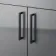 Harper Stone Grey Vanity with Semi Recessed Basin 600mm - Black Accents