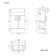 Harper Stone Grey Vanity with Semi Recessed Basin 500mm - Black Accents
