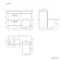 Avon Gloss White Combination Basin Drawer and Boston Toilet 1100mm - Left Handed