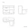 Avon Stone Grey Combination Basin Drawer and Boston Toilet 1100mm - Left Handed