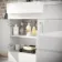 Harper Gloss White Combination Vanity Basin and Boston Toilet 1200mm - Left Handed