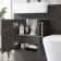 Harper Charcoal Elm Combination Vanity Basin and Boston Toilet 1200mm