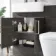 Harper Charcoal Elm Combination Vanity Basin with Marble Top & Boston Toilet 1200mm