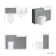 Monaco Dove Grey Combination Vanity Basin and Boston Toilet 1200mm