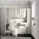Monaco Chalk White Combination Vanity Basin and Boston Toilet 1200mm