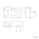 Foster Tungsten Grey Combination Vanity Basin with Marble Top & Houston Toilet 1500mm