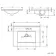 Mersey Gloss White Basin Vanity 600mm