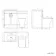 Mersey Gloss White Combination Vanity Basin and Houston Toilet 1100mm