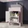 Bermuda Cashmere Pink Cabinet with Marble Top 600mm - Excludes Counter Top Basin