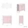 Bermuda Cashmere Pink Cabinet with Marble Top 800mm (Excludes Counter Top Basin) - Brushed Brass Accents