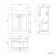 Capri Slate Grey Combination Vanity Basin and Aruba Toilet 1050mm - Chrome Handles