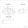 Milos Cotton White Vanity with Oval Basin 600mm - Brushed Handles